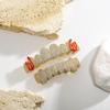 Estilo Hip-Hop Europeu e Americano de Diamante Completo para Dentes com 8 Dentes e Aplicação de Esmalte Colorido