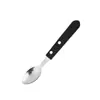 Cuchillo y Tenedor de Acero Inoxidable Cubiertos Occidentales Cuchillo y Tenedor para Bistec Juego de Cucharas para Sopa con Mango de Madera Juego de Cinco Piezas Producto de Venta Caliente Transfronterizo