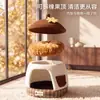 [Preventa] Cama para Perro y Gato de Color Castaño Lindo para Otoño e Invierno, Semicerrada, Cálida, Extraíble y Lavable, con Espacio Amplio