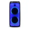 Promoción de Regalo Altavoz de Fiesta Doble de 8 Pulgadas 80W Audio Bluetooth Exterior Ktv Karaoke Canto Baile Cuadrado Rgb