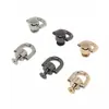 Chupete Cabeza de Monje Uña con Anillo y Bolsa para Anillos Tornillo Accesorios Bolsa de Modificación Hebilla de Anillo Accesorios de Anillo Hebilla Colgante Extraíble