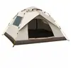 Tienda de Campaña Automática Pop-Up, Tienda Impermeable Plegable Portátil con Recubrimiento Negro para Picnic al Aire Libre, Parque, Naturaleza Salvaje
