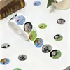 500 Adesivos/Rolo Pacote de Expressões de Animais Adesivos Animal Professor Recompensa Selo Artesanal Adesivos Adesivos