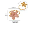 Anillo de fresa con goteo de aceite para mujer, dulce anillo abierto ajustable floral de frutas, joyería para manos, transfronterizo europeo y americano
