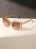 Gafas de sol estilo europeo ojo de gato para mujer Protección UV Personalidad Transfronterizas Nuevo Estilo Versátiles Modernas Moda Sensación de Alta Gama Gafas de Sol