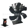 Producto de Comercio Exterior Más Vendido en Amazon, Ebay, Wish: Ventilador de Chimenea No Eléctrico Estilo Europeo y Americano con Termómetro Incorporado