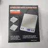 Balanza de Cocina I2000 Balanza para Hornear 500g Balanza de Gramos Balanza Digital Doméstica de Acero Inoxidable Mini Balanza de Alimentos