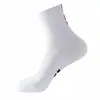 Calcetines Deportivos Profesionales para Correr para Hombre, Caña Media, Algodón Puro, Suela de Rizo, Especiales para Maratón, Baloncesto, Fitness, Bádminton