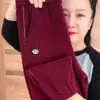 Pantalones Casuales Delgados de Estilo Europeo 2025 Primavera y Otoño, Ajuste Delgado para Mujeres Petites, Versátiles de Cintura Alta, Holgados, Cortos, tipo Harem