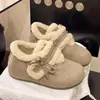 Sapatos estilo Birkenstock com aumento interno de 5cm de altura, forrados com fleece, coleção outono/inverno 2026, versáteis, fofos e confortáveis para mulheres baixinhas