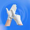 Guantes al por mayor Etiqueta Guantes blancos Guardia Reseña Desempeño Seguridad Conducción blanca Hombres y Mujeres Trabajo Conserje Guantes blancos