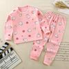 Ropa interior para niños, pijamas de algodón para niñas, ropa de otoño para bebés, pantalones largos de algodón para niños, ropa para el hogar, ropa para niños al por mayor