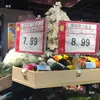 Etiqueta de Preço de Frutas e Verduras de Supermercado Cartão de Exibição A5 Clipe Publicitário Pop Clipe de Polegar Transparente com Moldura