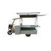 Carrito Eléctrico de Tres Ruedas para Snacks, Carrito Móvil Multifuncional para Comida, Puesto Callejero, Comida Rápida Brochetas Fritas, Carrito de Comida para Mercado Nocturno Temprano