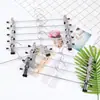 Estante de Pantalones Multifuncional de Cromo para Adultos con Pinza, Longitud Ajustable, Estante Mágico para Pantalones, Venta al por Mayor, Amazon Transfronterizo