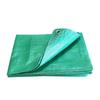 Producto Premium Lona Impermeable Doble Verde a Prueba de Lluvia Lona de Plástico Pe Tela Impermeable Resistente al Viento Exterior