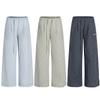 Punto de Venta Estilo Nuevo 2025 Pantalones Casuales Personalizados para Mujer Pantalones de Algodón Pantalones Rectos Pantalones de Algodón de Color Sólido Suministro Directo al Por Mayor 34
