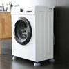 Base da máquina de lavar roupa suporte universal fixo pé suporte almofada tambor automático tapete pé antiderrapante anti-vibração almofada suporte alto