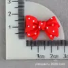 Funda de Teléfono con Lazo de Pasador Lunares Lazo Material para Manualidades Accesorios de Resina para Tocados Pegamento Crema Material de Pinza Bb