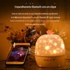 Presente Criativo Lâmpada de Projeção Céu Estrelado LED Luz Noturna Rotativa Dia dos Namorados Presente de Aniversário para Crianças Modelo Mais Vendido Transfronteiriço