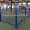 Protección de aislamiento de almacén taller móvil red de aislamiento de taller valla barrera de taller valla de bloqueo de malla de alambre de púas