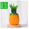 Accesorios de frutas simuladas Adornos de plástico de manzana Decoración de plátano y pera Modelo de fruta y verdura falsa Mango Uva Verduras para gabinete