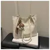 Bolsa de Gran Capacidad 2026 Nuevo Estilo Bolso de Mujer de Moda Versátil Bolsa de Lona Bolso de Hombro para Viajes Diarios Bolso Tote para Estudiantes