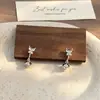 Brincos Delicados de Borboleta para Mulheres Versáteis para o Dia a Dia Sensação de Luxo Brincos Pendentes Doce Temperamento Joia de Orelha da Moda