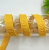 Fita de Espinha de Peixe Elástica Prensagem a Quente Embossada para Roupas Infantis Suéter Camiseta Tira de Gola Traseira Tira de Prensagem Tira de Gola Tira de Gola Acessórios para Vestuário