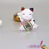 Venta al por mayor de fábrica comestibles japoneses resina estéreo refrigerador imanes 3D linterna Dharma pegatinas creativas para mensajes en stock