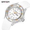 Reloj Sanda para Niños Reloj de Hombre y Mujer Resistente al Agua Calendario Examen Reloj de Estudiante Pequeño Fresco Casual Elegante Versátil Reloj de Cuarzo
