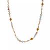 Collar de cadena con cuentas de esmalte de colores de estilo étnico para mujer, nuevo estilo chino, combina con todo, retro, ligero, de lujo, accesorios Yiwu