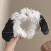 Faixas de cabelo da moda para meninas, perfeitas para outono e inverno, com um design fofo e divertido, apresentando orelhas de gato de desenho animado, e versáteis o suficiente para combinar com qualquer roupa.