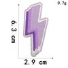 Jianxing en stock nuevo personalizado transfronterizo para niña bordado a máquina logotipo bordado parches de tela decoración de ropa parches adhesivos con pegamento trasero