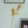 Accesorios de Fotografía Personalizados, Decoración del Hogar, Adornos para Fotografía de Bodas, Ramas de Crisantemo Plateado de 2 Puntas Simuladas, Flores Artificiales