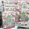 Saco de Presente de Natal Desenho Animado com Aparência Elegante Sacola de Presente Sacola de Papel Tote Fofa Sacola de Embalagem de Caixa de Presente para Compras e Armazenamento