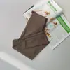 Pantalones de Yoga para Mujer Sensación Nude Cintura Alta Levanta Glúteos Pantalones de Entrenamiento Pilates Adelgazantes Control de Abdomen Pantalones Deportivos para Correr Fitness