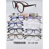 Montura de gafas TR de volumen para correr, joyería de comercio exterior, antiluz azul, para miopía y presbicia 85051 85058 85056 85057
