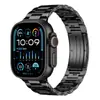 Correa AplicABLE para Apple Watch Apple iWatch11 Titanio Correa para Apple Watch Artesanía Real Flecha Doble Bordes Brillantes Terminales Extraíbles