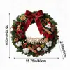 Nuevas Coronas Decorativas de Navidad, Colgantes para Puerta, Regalos, Decoraciones de Escena para Pared, Adornos de Navidad, Sala de Estar de Hotel al por Mayor