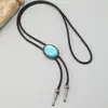 Colar Gravata Borboleta Personalizada Ocidental de Cowboy Simples Corda Trançada Retrô Boêmia Acessório de Gravata Bolo