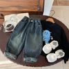 Jeans de Otoño para Niños Muye Ropa Infantil Zhili Huzhou Pantalones Largos Versátiles Estilo Coreano Moda para Bebés Pantalones Casuales