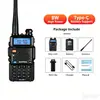 Walkie-Talkie Baofeng Uv-5R, Potencia de Salida del Fabricante 5W/8W, Radio Portátil, Personalización al por Mayor de Fábrica