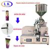 Guangzhou Beijing Shanghai pequena semiautomática rápida ultra-sônica enchimento de mangueira e máquina de selagem quantitativa enchimento e selagem