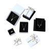 [Exclusivo de Actividad] Caja de Embalaje de Joyería Caja para Aretes Anillos Caja para Collar Pulsera Caja de Almacenamiento de Joyería Caja de Joyería Caja de Regalo