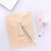 Caneta para tatuagem de sobrancelha especial de moldura fixa à prova d'água anti-cânhamo modeladora apagador mágico caneta mágica de ponto fixo