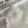 Scrunchie Grande de Malla con Pedrería Estilo Coreano Cielo Estrellado Elegante de Alta Gama Goma para el Cabello Nuevo Accesorio para Peinados 2026