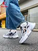 Zapatos Casuales Jordan Zapatos de Mujer 2026 Otoño Nuevo Estilo Superficie de Cuero Impermeables Modernos Zapatos Blancos Estilo Papá Zapatos Deportivos Ligeros para Mujer