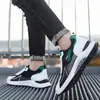 Zapatos de Malla Tejida de Punto de Gran Tamaño, Zapatos Deportivos Antideslizantes y Resistentes al Desgaste, Zapatos Casuales, Zapatos para Hombre, Zapatos Deportivos de Malla Transpirable de Invierno, Cuero al por Mayor