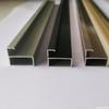 Marco de espejo de 5 mm Material del marco de aluminio Marco de aluminio Espejo de suelo pequeño Perfil de aluminio Tratamiento de esquina redondeada Perfil de espejo de tocador